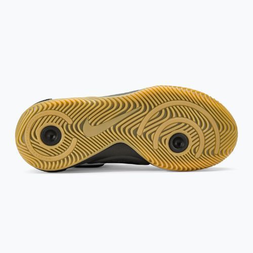 Scarpe da pallavolo Nike Hyperquick Court Flight nero/bianco/argento piatto