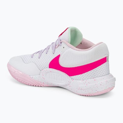 Scarpe da pallavolo da donna Nike Hyperquick Court Flight SE bianco/rosa/viola nebbia/menta schiuma
