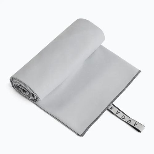 Asciugamano ad asciugatura rapida KADVA Tuala L 130x80 cm grigio