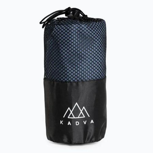 Asciugamano ad asciugatura rapida KADVA Tuala XL 175x110 cm blu navy