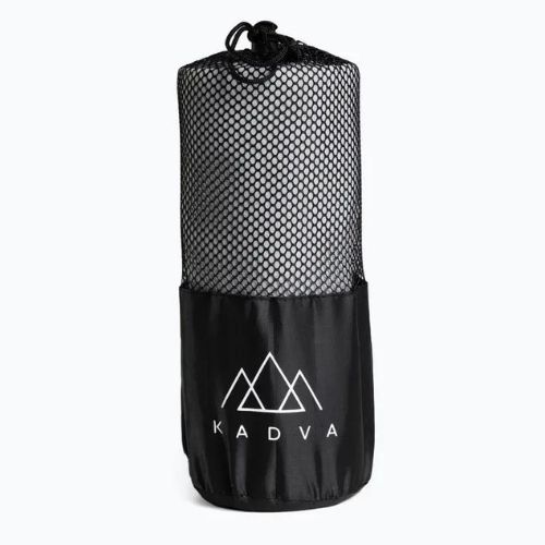 Asciugamano ad asciugatura rapida KADVA Tuala XL 175x110 cm grigio
