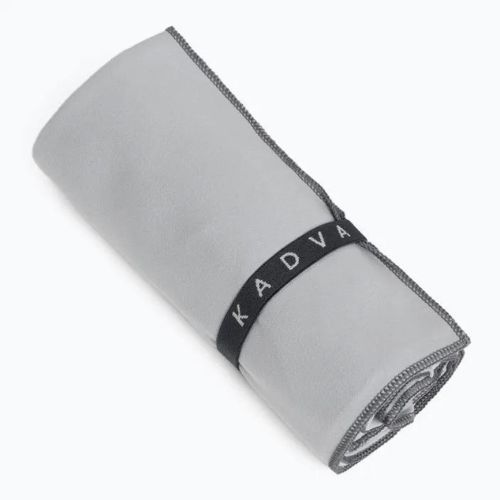 Asciugamano ad asciugatura rapida KADVA Tuala XL 175x110 cm grigio