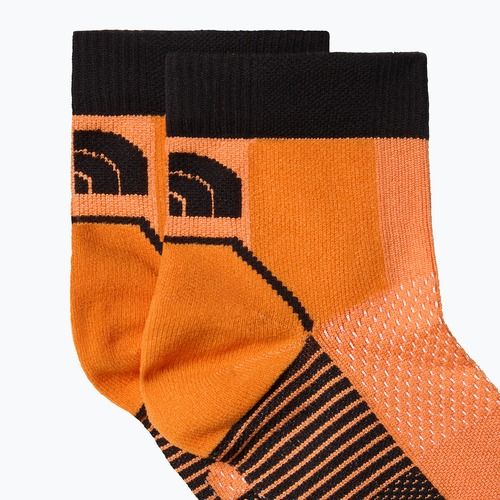 The North Face Trail Run Quarter calzini da corsa vivida fiamma/nero