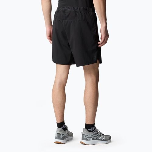 Pantaloncini da corsa da uomo The North Face Sunriser Short 7In nero