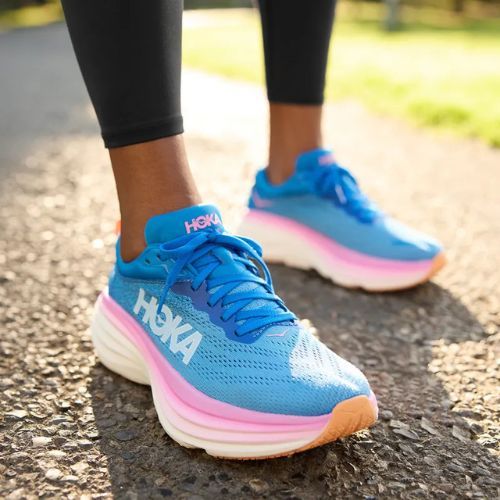 Scarpe da corsa da donna HOKA Bondi 8 coastal sky/all aboard
