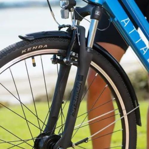 Bicicletta da trekking da donna ATTABO Trekking 17" blu