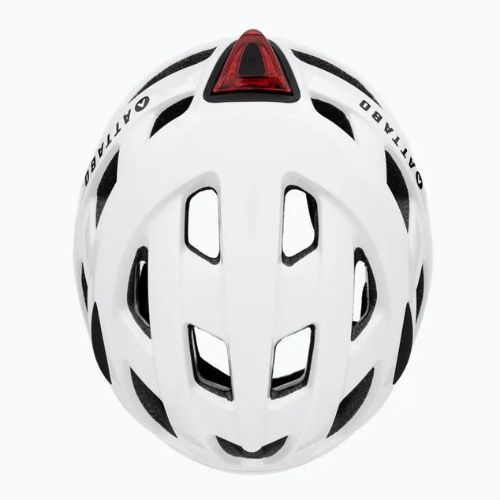 Casco da bici ATTABO Bonkers con luce LED bianca