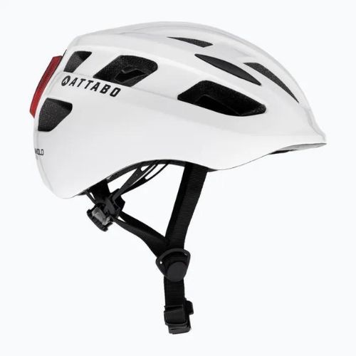 Casco da bici ATTABO Bonkers con luce LED bianca