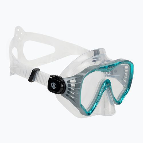 AQUASTIC Jetty set snorkeling maschera + boccaglio blu