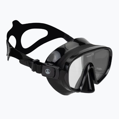 AQUASTIC Cove set snorkeling maschera + boccaglio + pinne nero