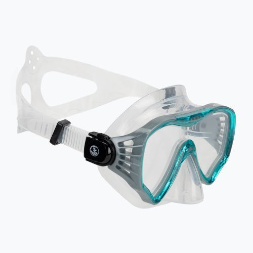 AQUASTIC Jetty set snorkeling maschera + boccaglio + pinne blu