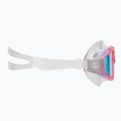 AQUASTIC Mako Jr maschera da nuoto per bambini rosa