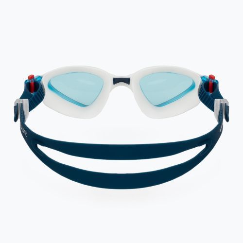 AQUASTIC Occhiali da nuoto Tarpon bianco