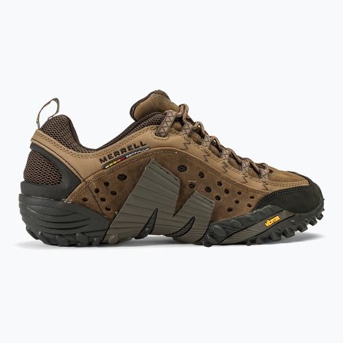 Merrell Intercept, scarpe da trekking da uomo di colore marrone tignoso