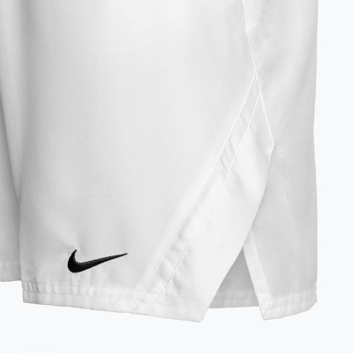 Pantaloncini da tennis Nike Court Dri-Fit Victory 9" da uomo, bianco/nero