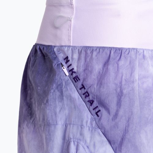 Pantaloncini da corsa Nike Trail Repel 3" da donna lilla/viola/viola