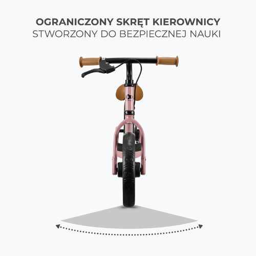 Kinderkraft bicicletta da fondo Space rosa intenso