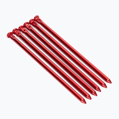 Picchetti per tende KADVA Alupin 6 pz. rosso