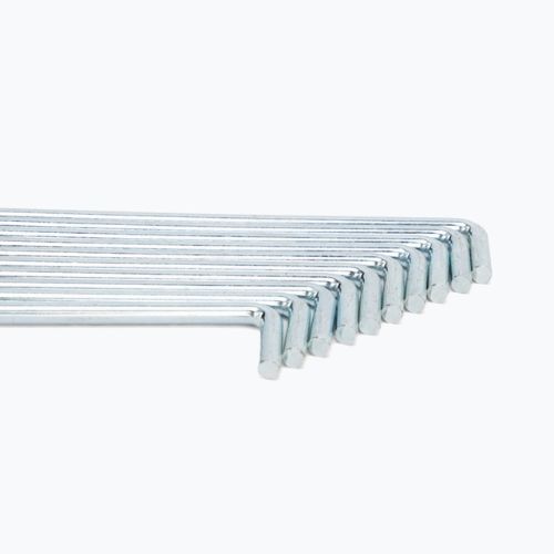 Punti di ancoraggio per tende KADVA Herring 10 pz. argento