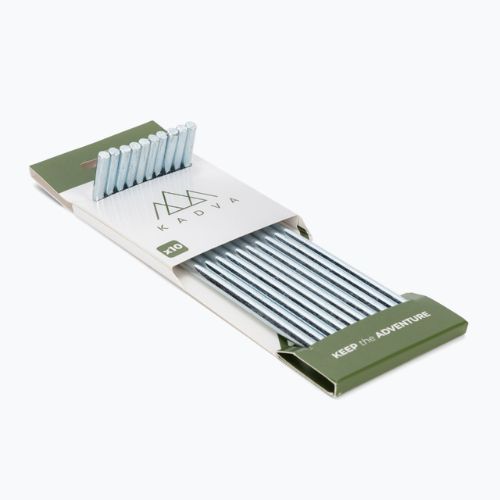 Punti di ancoraggio per tende KADVA Herring 10 pz. argento
