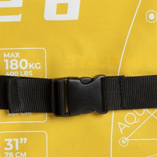 SUP AQUASTIC Touring 12'6" zaino per tavola giallo