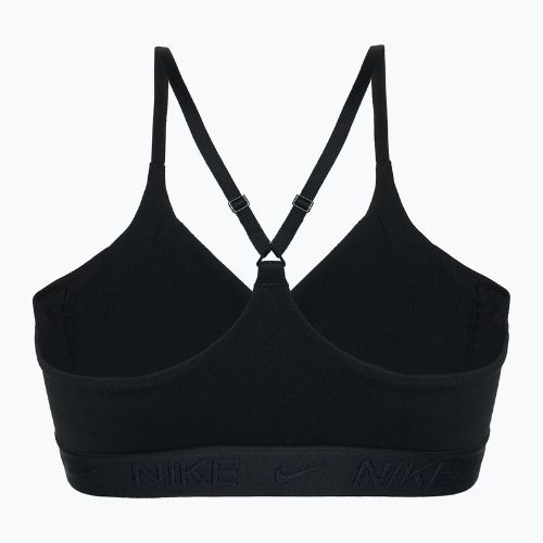 Reggiseno da allenamento Nike Dri-Fit Indy Light Support nero/nero/nero
