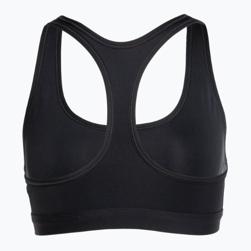 Reggiseno da allenamento Nike Swoosh Light Support nero/bianco