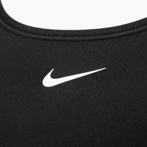 Reggiseno da allenamento Nike Swoosh Light Support nero/bianco