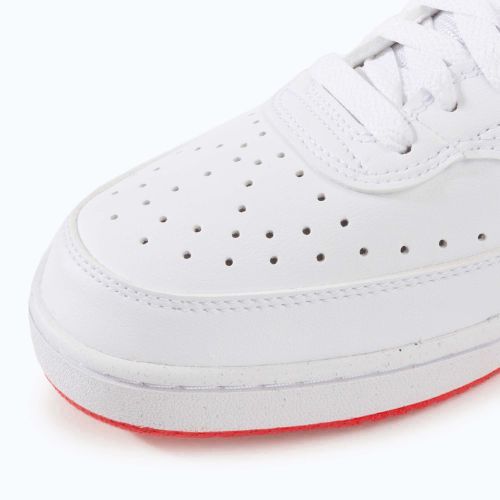 Scarpe da uomo Nike Court Vision Low Next Nature bianco/university red