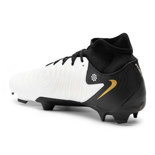 Nike Phantom Luna II Academy FG/MG scarpe da calcio bianco / oro metallico coin / nero