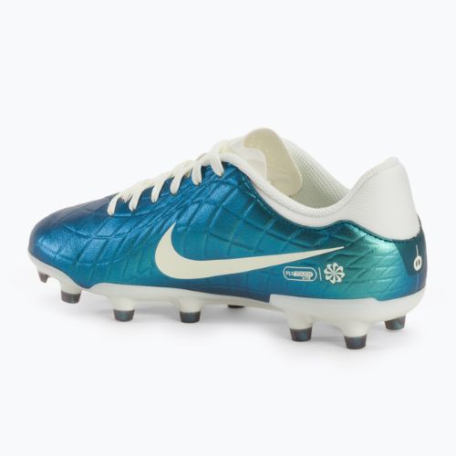 Nike Tiempo Emerald Legend 10 Academy FG/MG scarpe da calcio per bambini dark atomic teal/sail