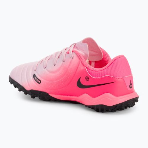 Scarpe da calcio per bambini Nike Tiempo Legend 10 Academy TF rosa schiuma/nero