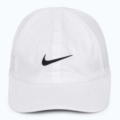 Nike Dri-Fit Club Cap Unstructured Featherlight bianco/nero