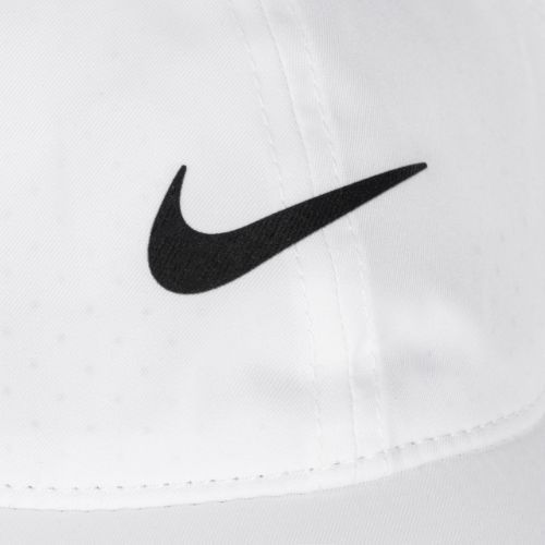 Nike Dri-Fit Club Cap Unstructured Featherlight bianco/nero