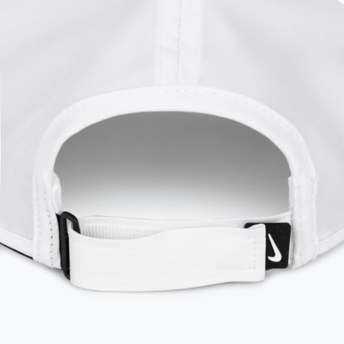 Nike Dri-Fit Club Cap Unstructured Featherlight bianco/nero