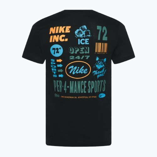 Maglietta da allenamento Nike Dri-Fit Fitness da uomo, nero