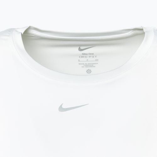 Maglietta Nike One Classic Dri-Fit bianco/nero da donna