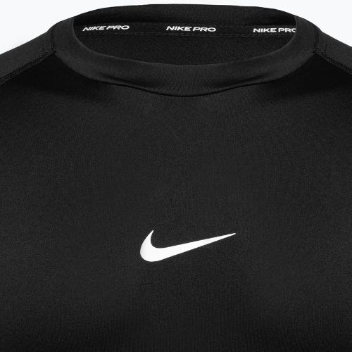 Uomo Nike Pro Dri-Fit Tight Fitness Longsleeve nero/bianco