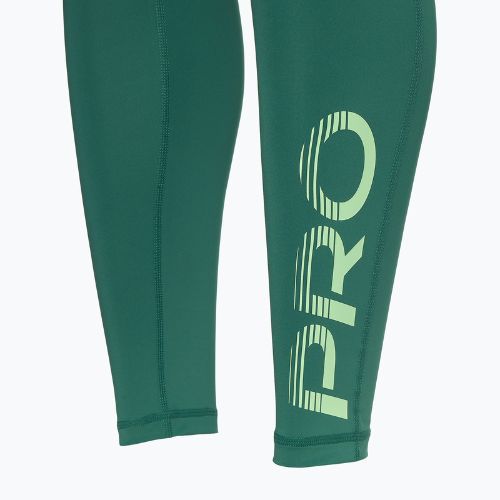 Leggings da allenamento da donna Nike Pro Dri-FIT Mid-Rise 7/8 Graphic bicoastal/verde vapore/bianco