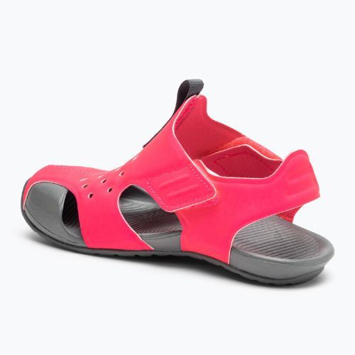 Nike Sunray Protect 2, sandali per bambini, iper rosa/grigio fumo/fuchsia glow