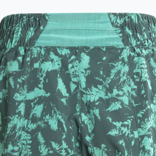 Pantaloncini donna Nike One Dri-Fit a vita alta con slip 3" verde vintage / bicoastal / nero