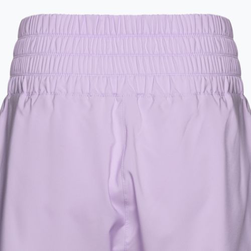 Pantaloncini da donna Nike One Dri-Fit Ultra a vita alta 3" lilla fiorito