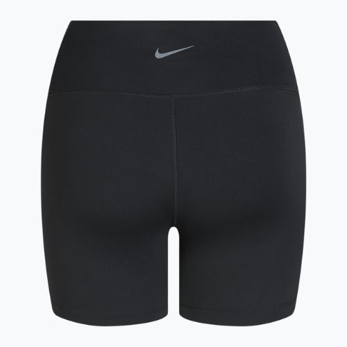 Pantaloncini da donna Nike One a vita alta 5" Biker nero