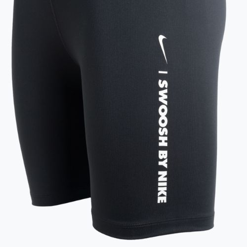 Pantaloncini Nike One a vita alta da donna nero/vela