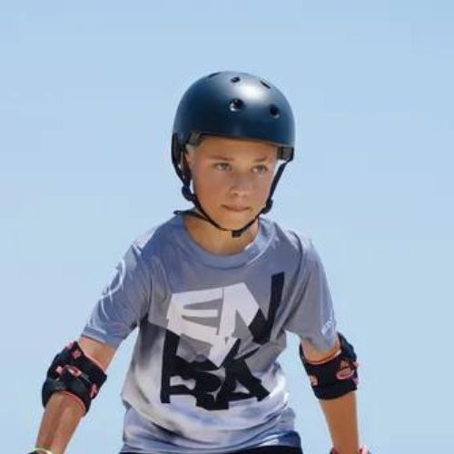 Casco per bambini ATTABO Genes Jr nero