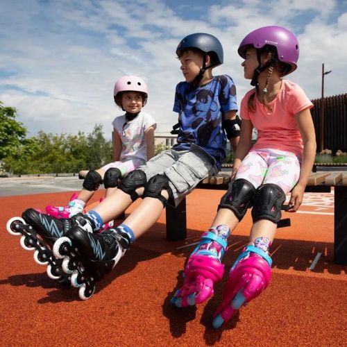 Casco per bambini ATTABO Genes Jr rosa