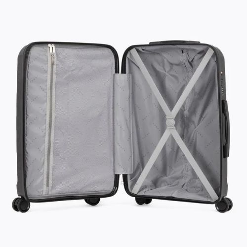 Valigia da viaggio media KADVA Cayes 75 l nera