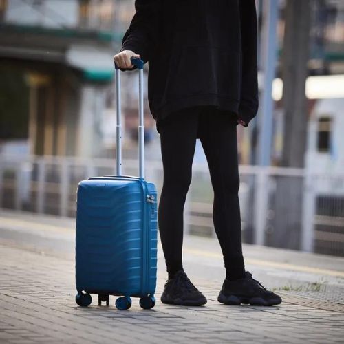 Valigia da viaggio a mano KADVA Sancho 38 l blu