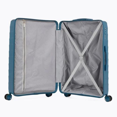 Valigia da viaggio grande KADVA Sancho 113 l blu