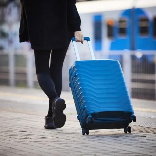 Valigia da viaggio grande KADVA Sancho 113 l blu